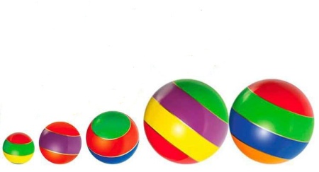 Купить Мячи резиновые (комплект из 5 мячей различного диаметра) в Неи 